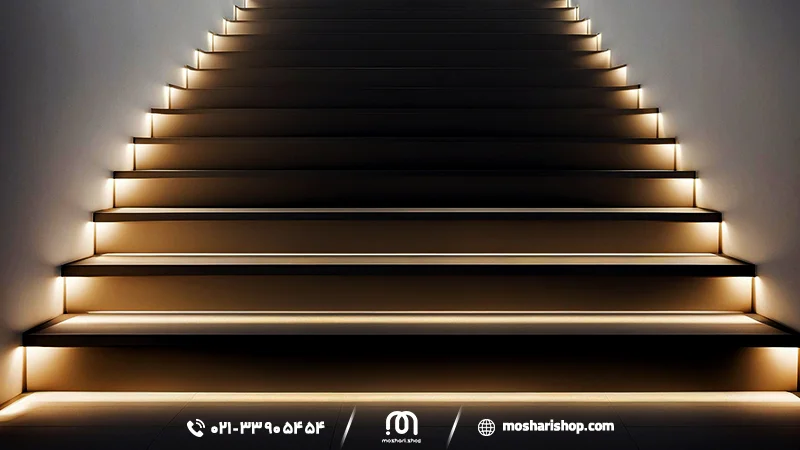 قیمت چراغ زیرپله